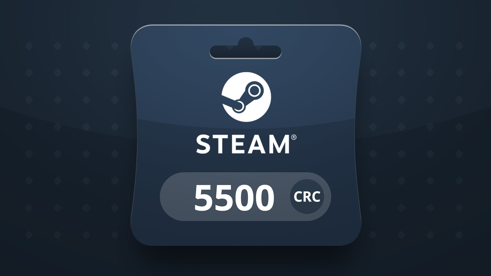 Steam Wallet CRC 5500 Gift Card thumbnail 2