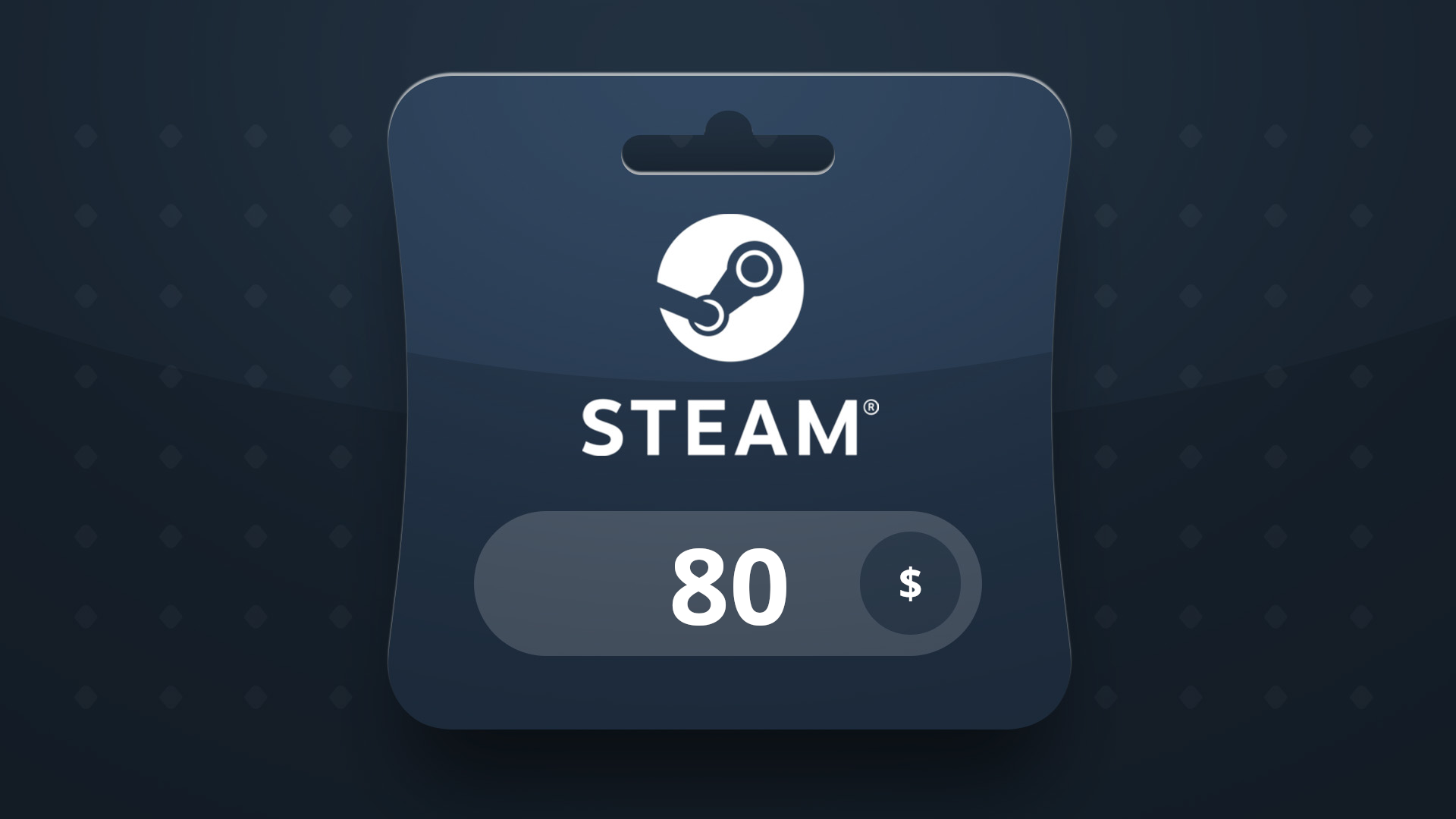 Steam Wallet USD 80 Gift Card US thumbnail 2