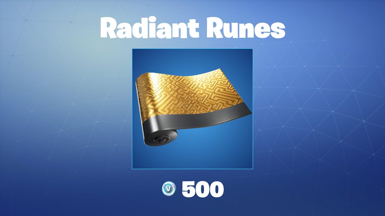 Fortnite - Radiant Runes Wrap DLC PC Epic Games Clé thumbnail 2