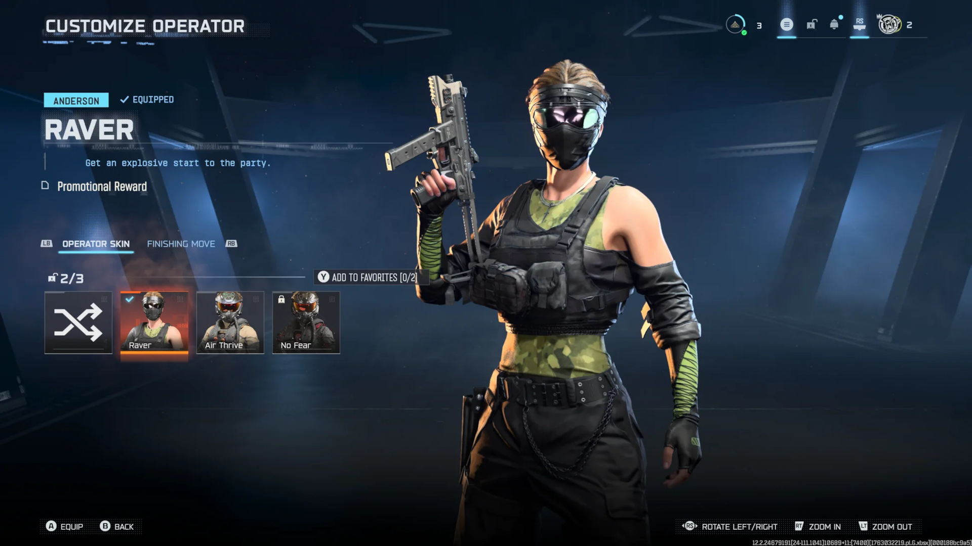 Call of Duty: Black Ops 7 - Operator Skin - Raver + 1 Hour Weapon XP Boost PC Steam / Battle.net / PS4 / PS5 / XBOX One / Xbox Series X|S Clé (valid until March 2026) thumbnail 2