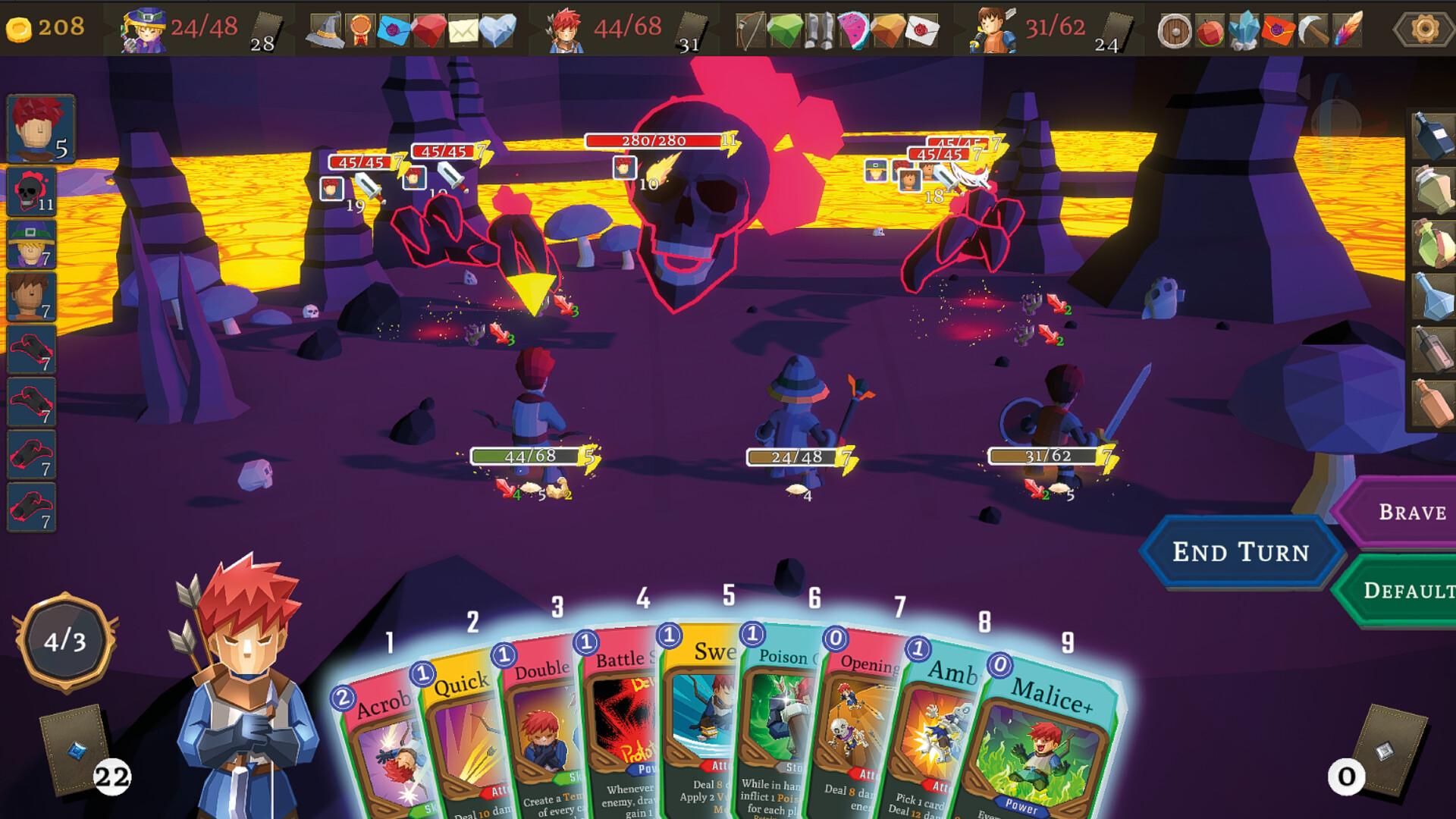 Ragtag Heroes : CO-OP Deckbuilder PC Steam CD Key - Screenshot 8