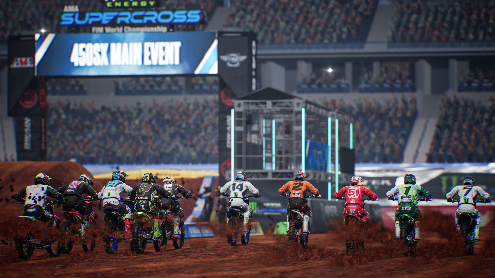 Monster Energy Supercross 5 - Special Edition EU XBOX One / Xbox Series X|S Clé - Screenshot 6