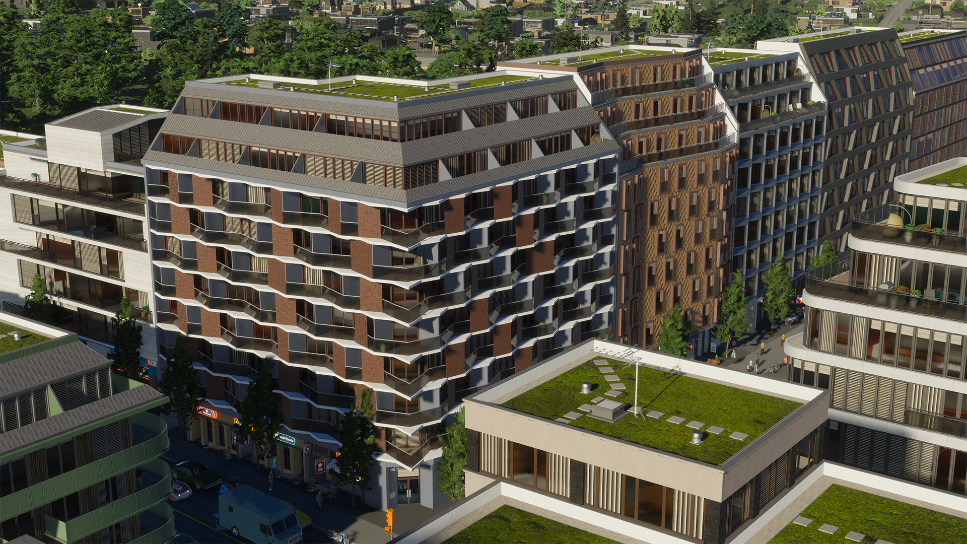 Cities: Skylines II - Creator Pack: Urban Promenades DLC PC Steam CD Key thumbnail 3