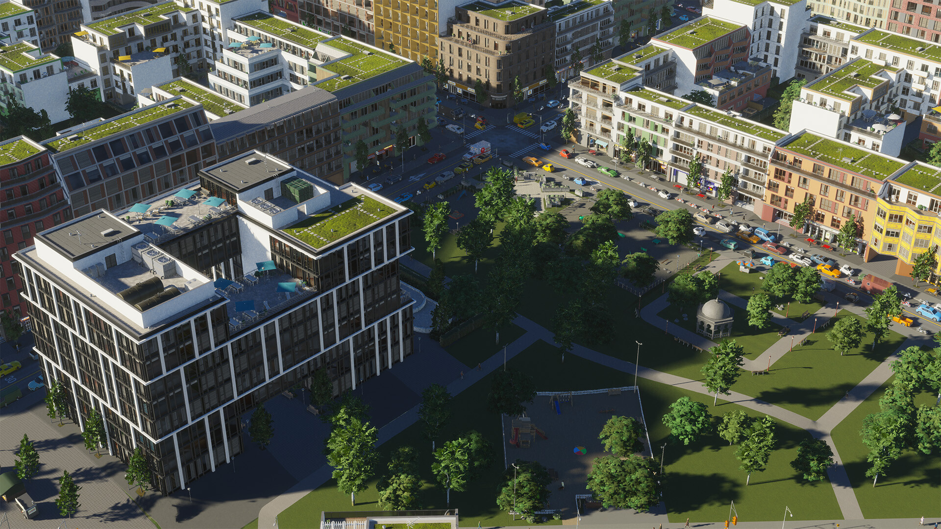 Cities: Skylines II - Creator Pack: Urban Promenades DLC PC Steam CD Key - Screenshot 6