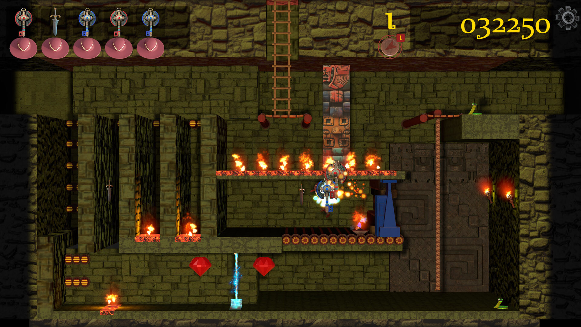 Montezuma's Revenge - The 40th Anniversary Edition XBOX One / Xbox Series X|S / PC CD Key thumbnail 6