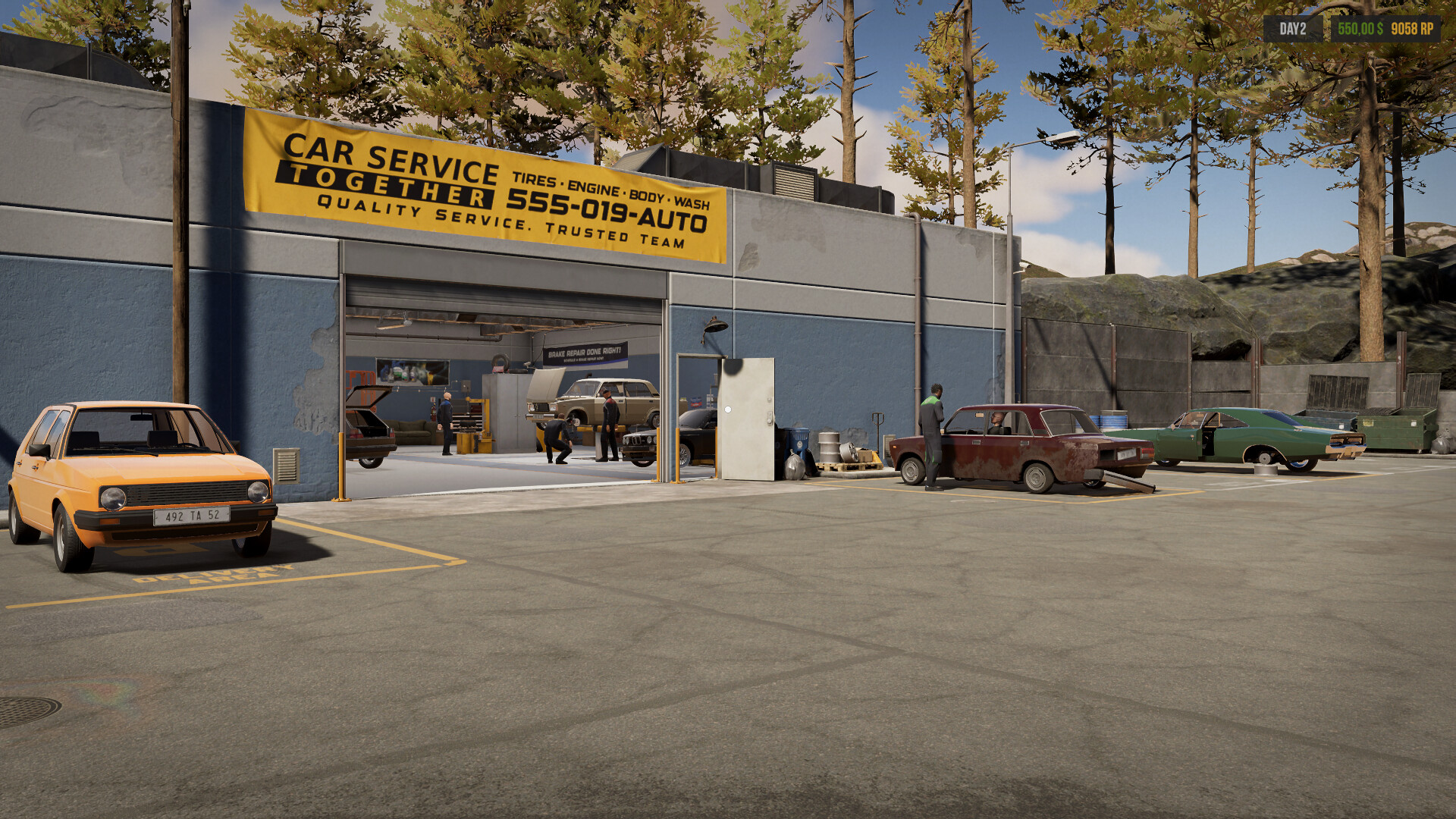 Car Service Together PC Steam Account thumbnail 2