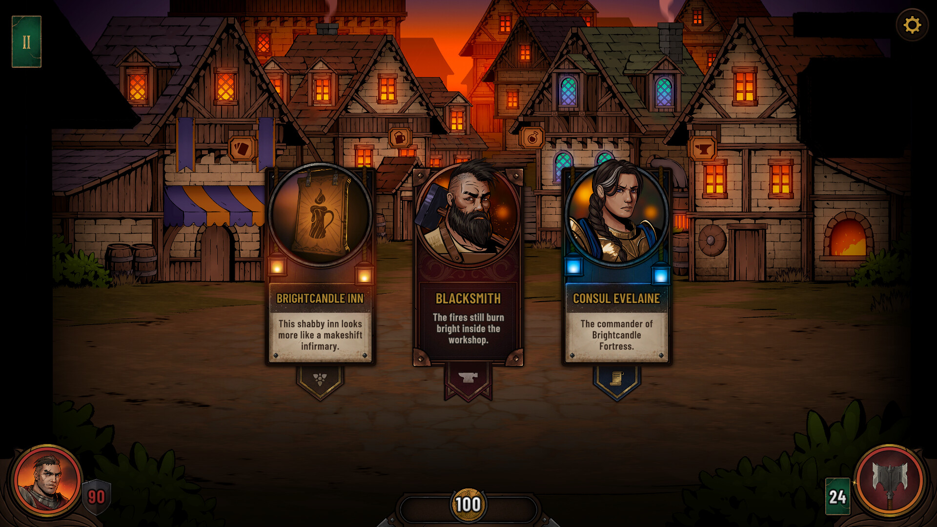 Dawncaster | The RPG Cardventure PC Steam CD Key - Screenshot 6