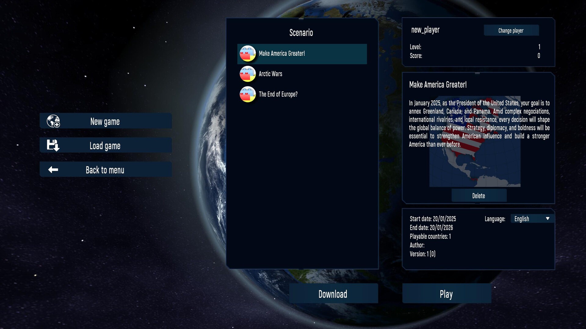 Geo-Political Simulator 2026 Edition - Modding Tool DLC PC Steam CD Key thumbnail 4