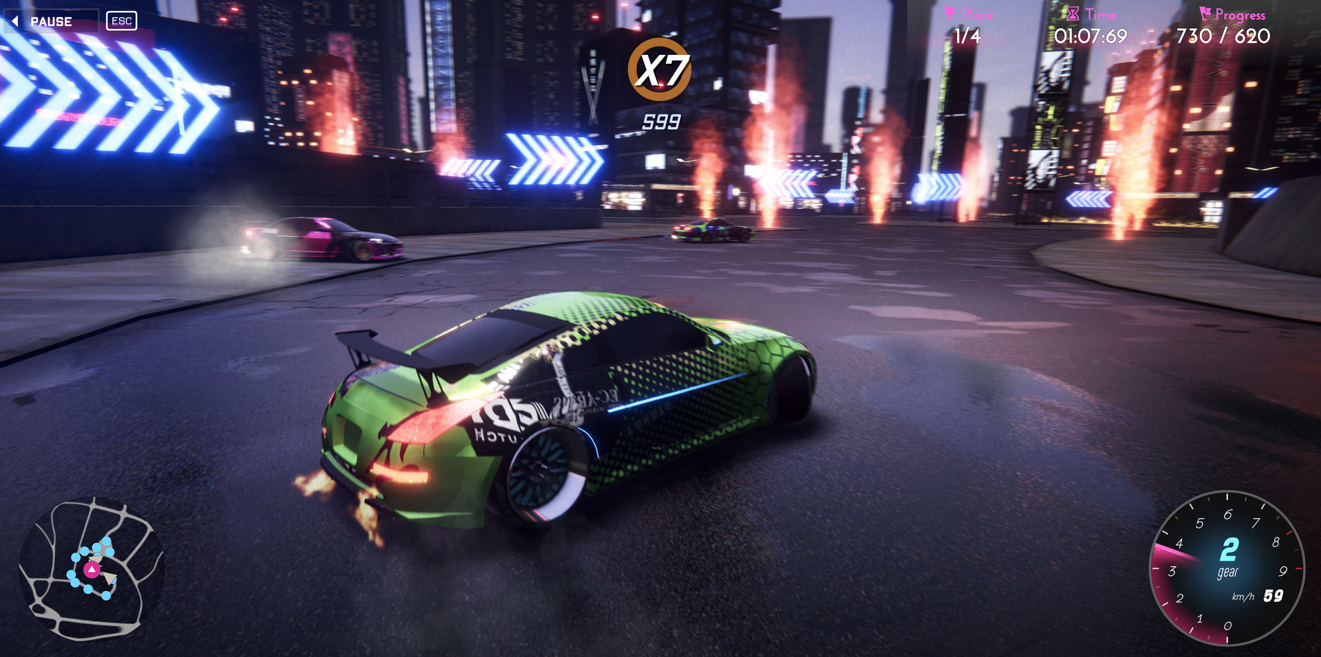 CrashMetal Cyberpunk Steam CD Key - Screenshot 8