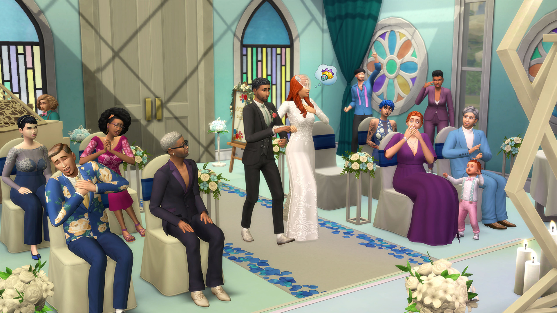 The Sims 4 - My Wedding Stories Game Pack DLC EU PC EA App CD Key thumbnail 4